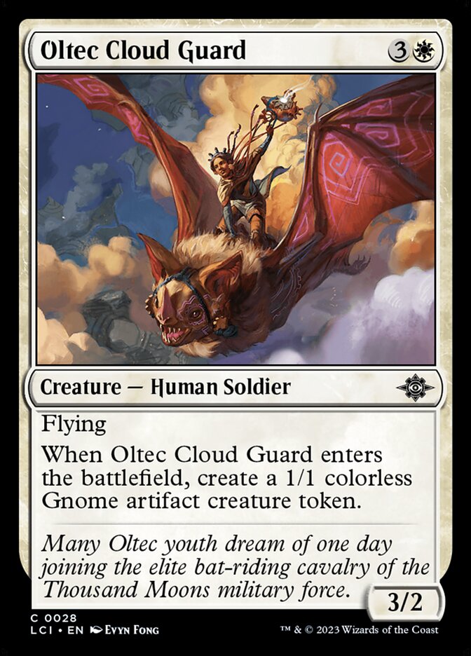 Oltec Cloud Guard - (Foil): Lost Caverns of Ixalan