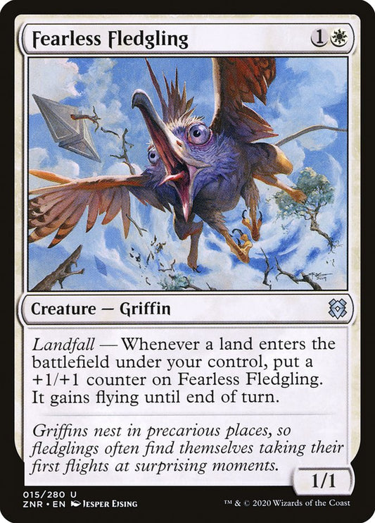 Fearless Fledgling: Zendikar Rising