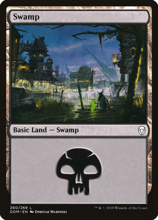 Swamp (#260): Dominaria