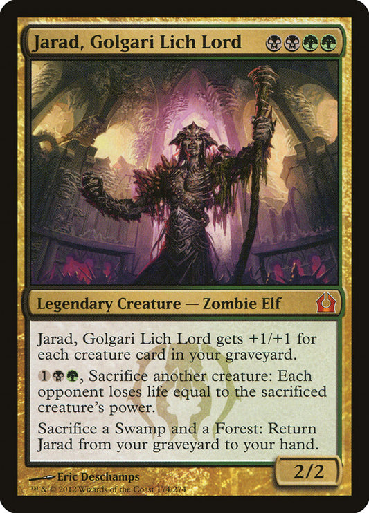 Jarad, Golgari Lich Lord: Return to Ravnica