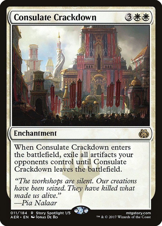 Consulate Crackdown - (Foil): Aether Revolt