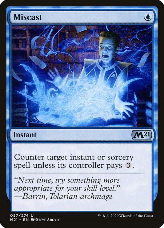 Miscast - (Foil): Core Set 2021