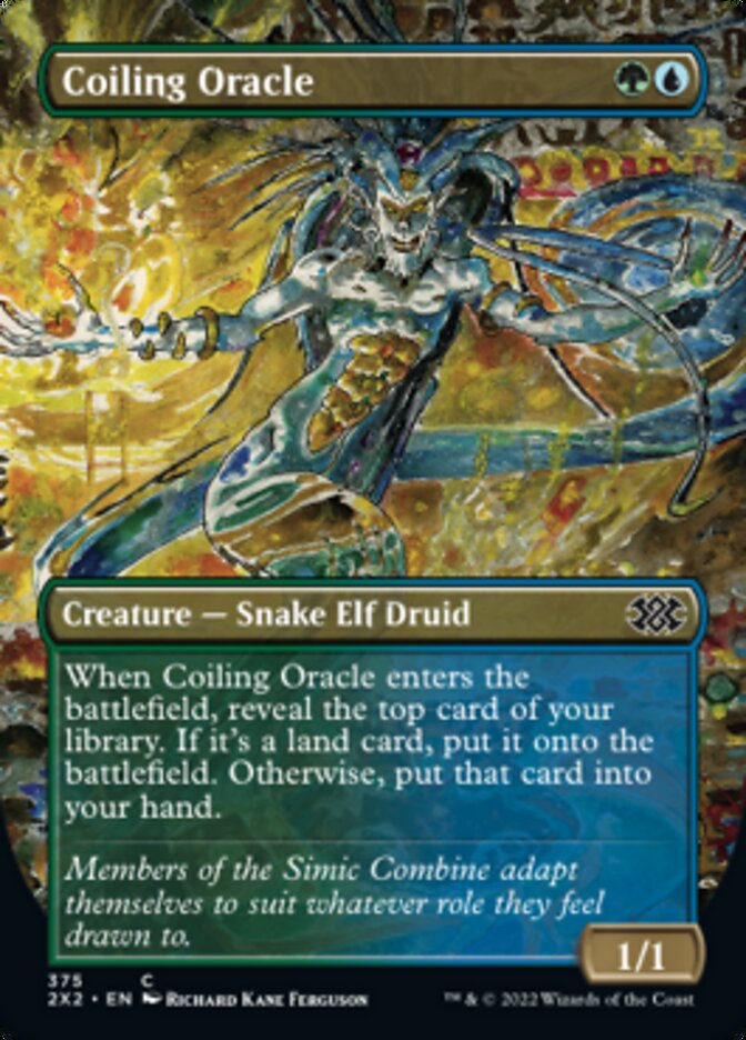 Coiling Oracle (Borderless): Double Masters 2022