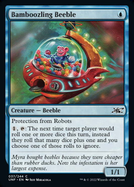 Bamboozling Beeble - (Foil): Unfinity