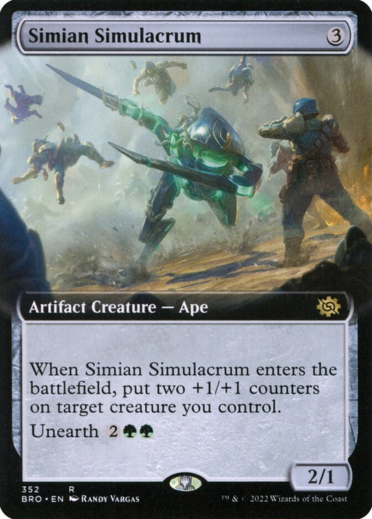 Simian Simulacrum (Extended Art): The Brothers' War