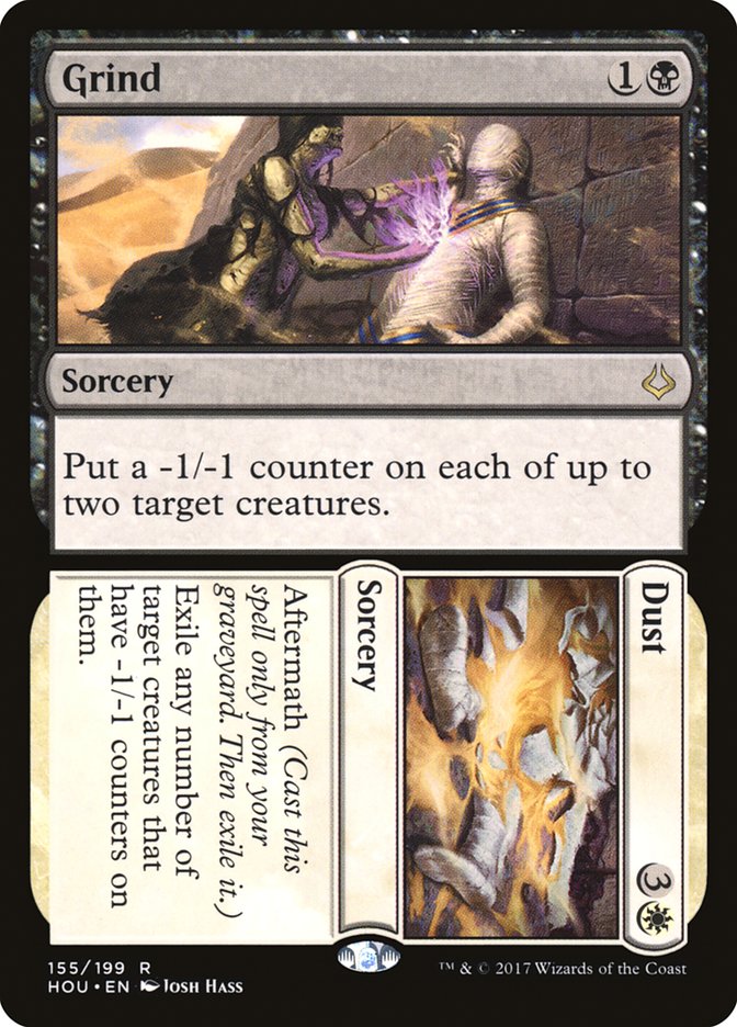 Grind // Dust - (Foil): Hour of Devastation