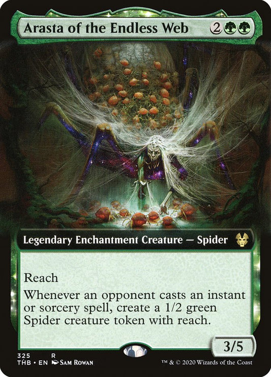Arasta of the Endless Web (Extended Art): Theros Beyond Death