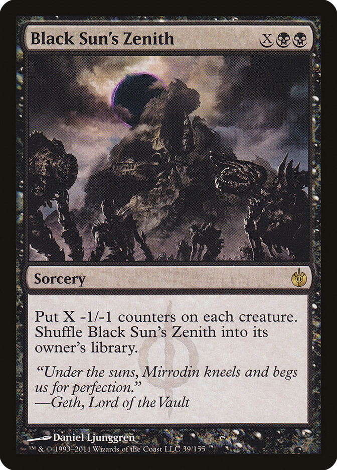 Black Sun's Zenith: Mirrodin Besieged