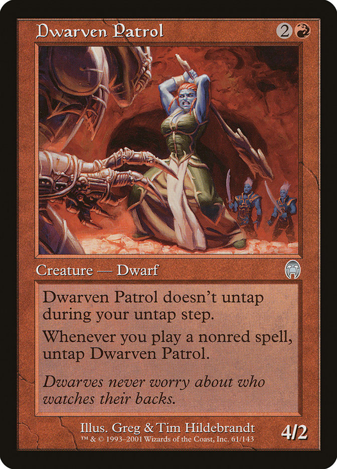 Dwarven Patrol - (Foil): Apocalypse
