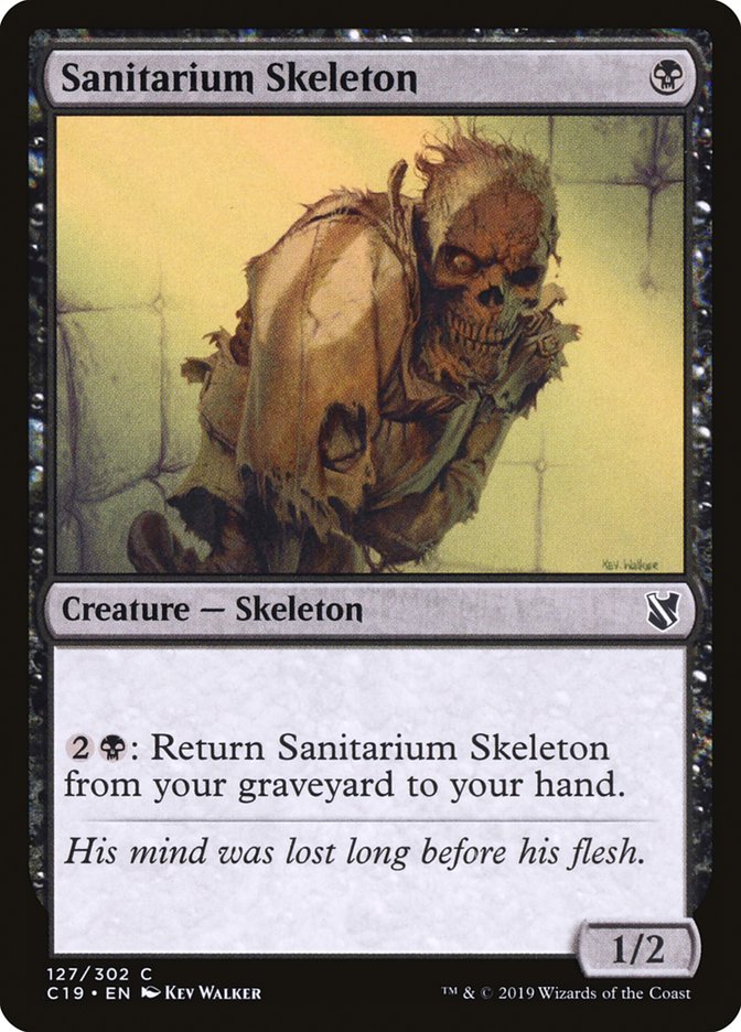 Sanitarium Skeleton: Commander 2019