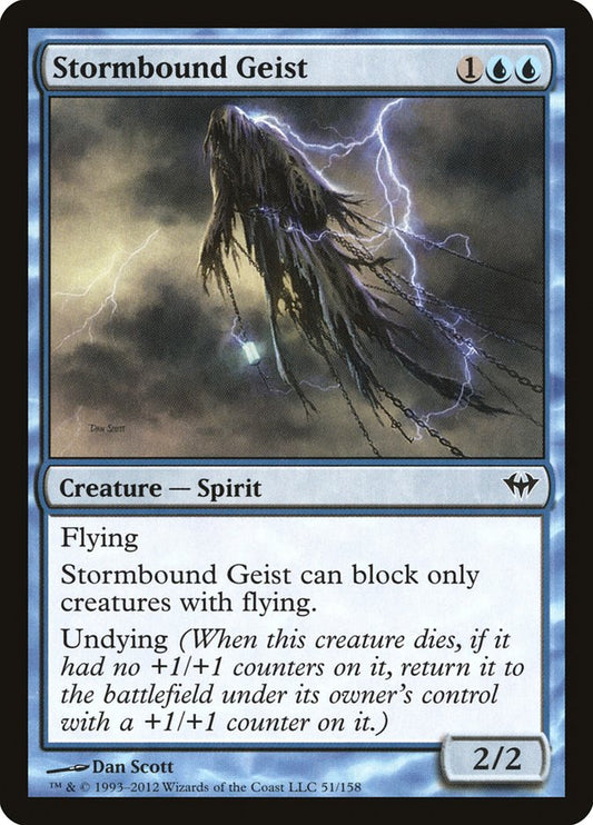 Stormbound Geist - (Foil): Dark Ascension