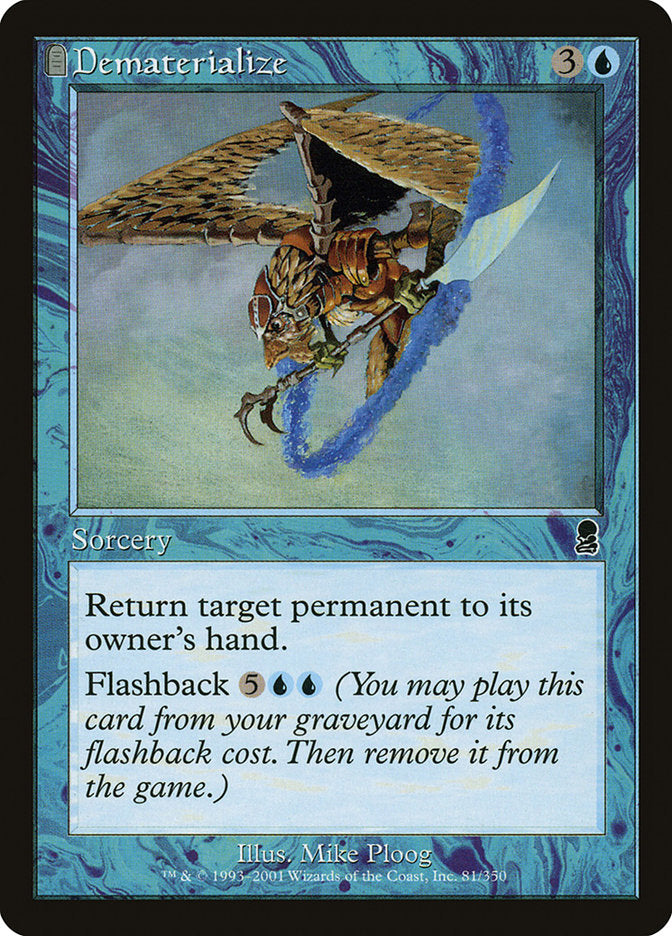Dematerialize - (Foil): Odyssey