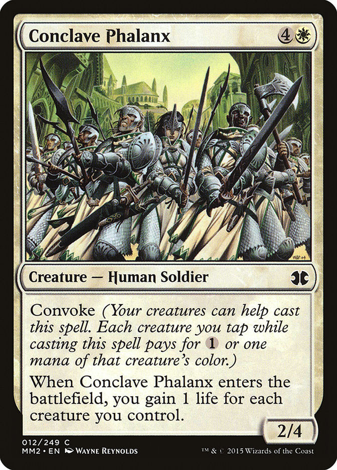 Conclave Phalanx: Modern Masters 2015