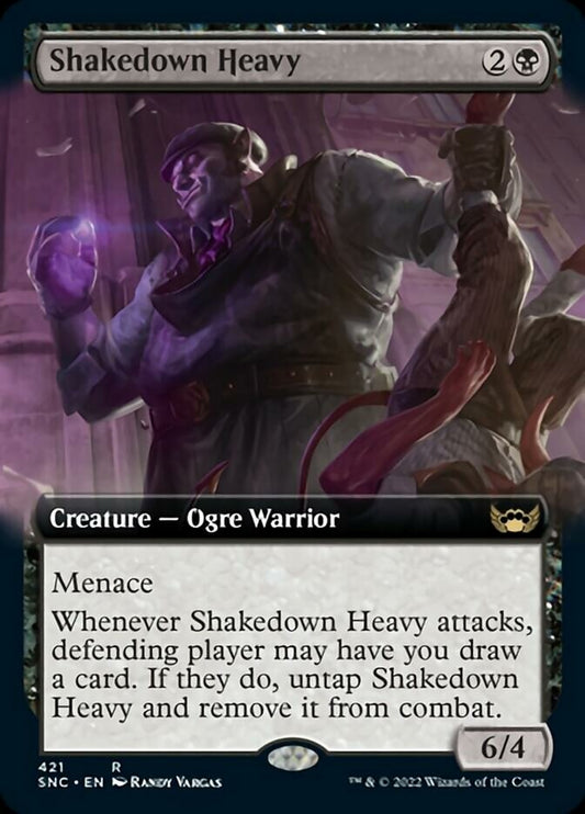 Shakedown Heavy (Extended Art) - (Foil): Streets of New Capenna