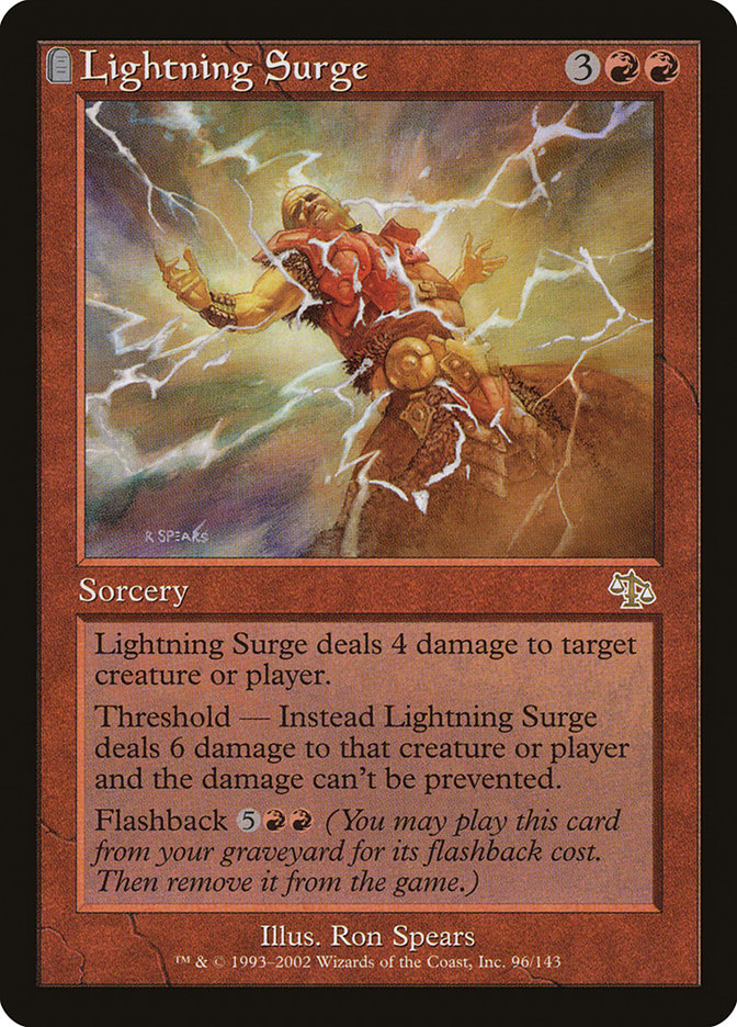 Lightning Surge - (Foil): Judgment