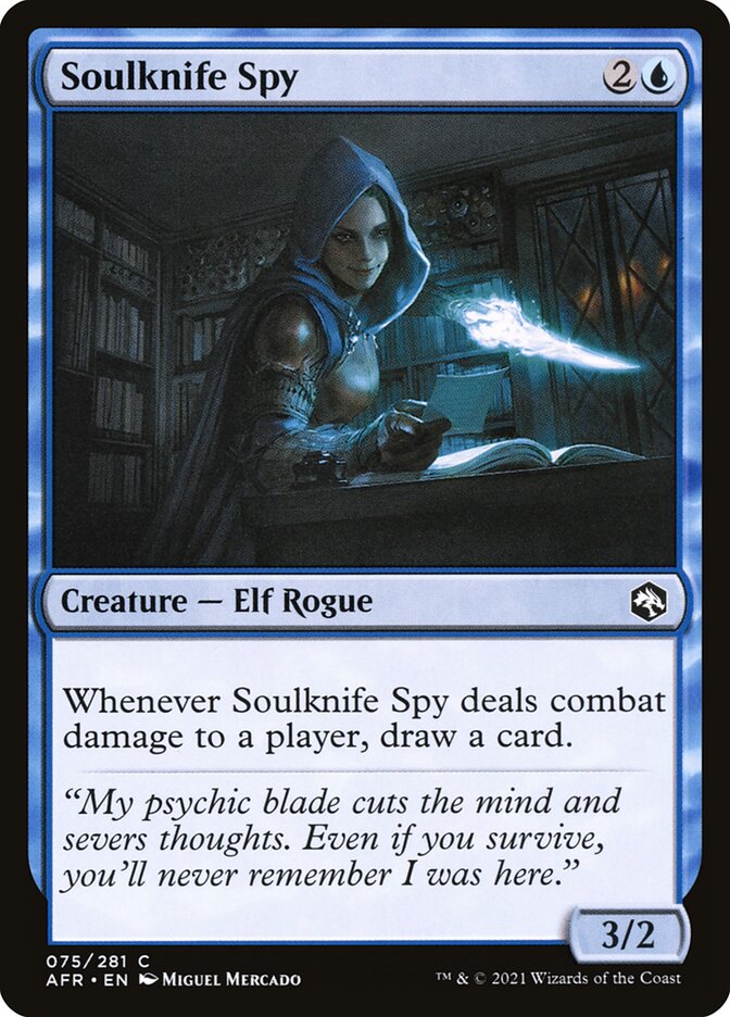 Soulknife Spy - (Foil): Adventures in the Forgotten Realms
