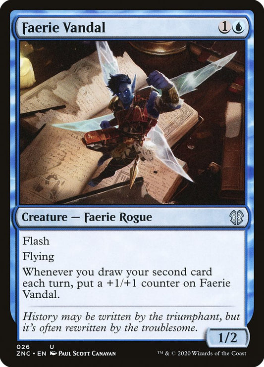 Faerie Vandal: Zendikar Rising Commander