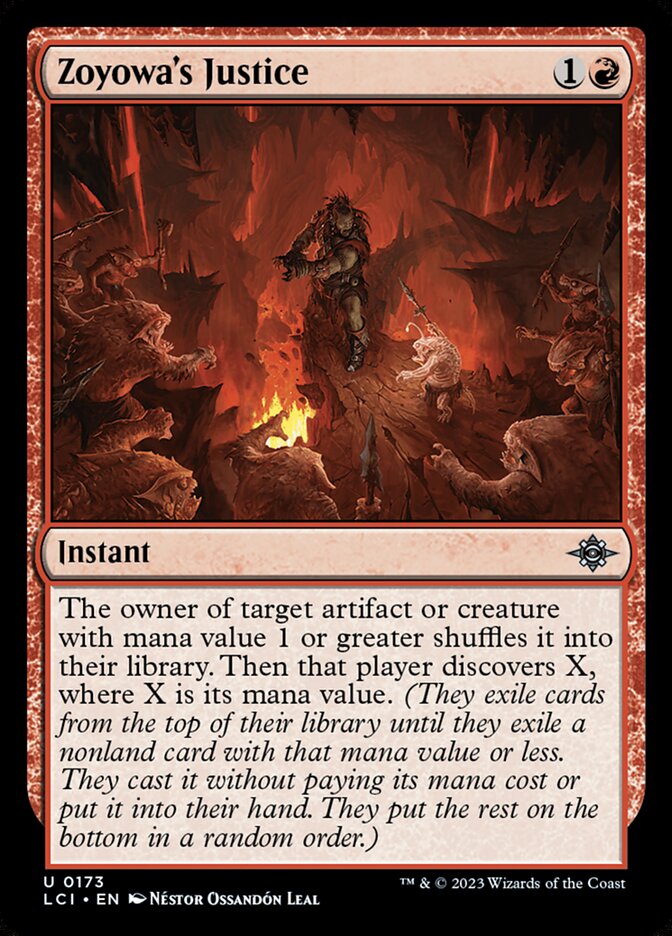 Zoyowa's Justice: Lost Caverns of Ixalan
