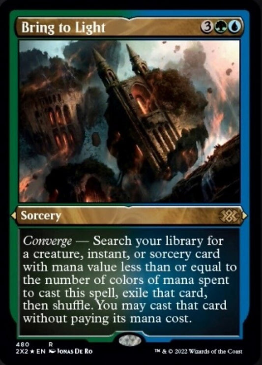 Bring to Light (Foil Etched) - (Foil): Double Masters 2022