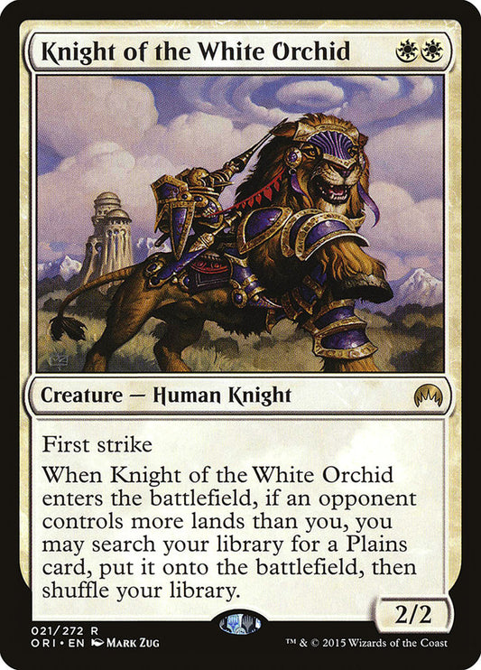 Knight of the White Orchid - (Foil): Magic Origins