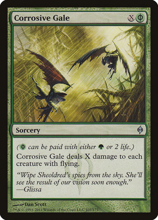 Corrosive Gale - (Foil): New Phyrexia