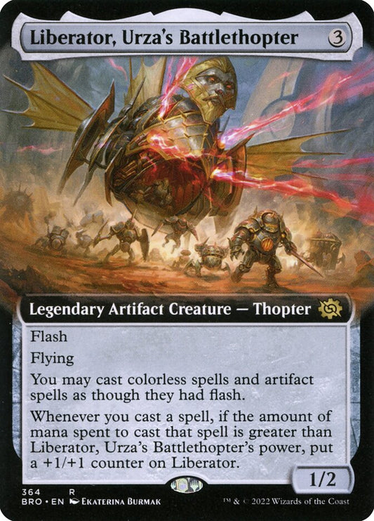 Liberator, Urza's Battlethopter (Extended Art): The Brothers' War
