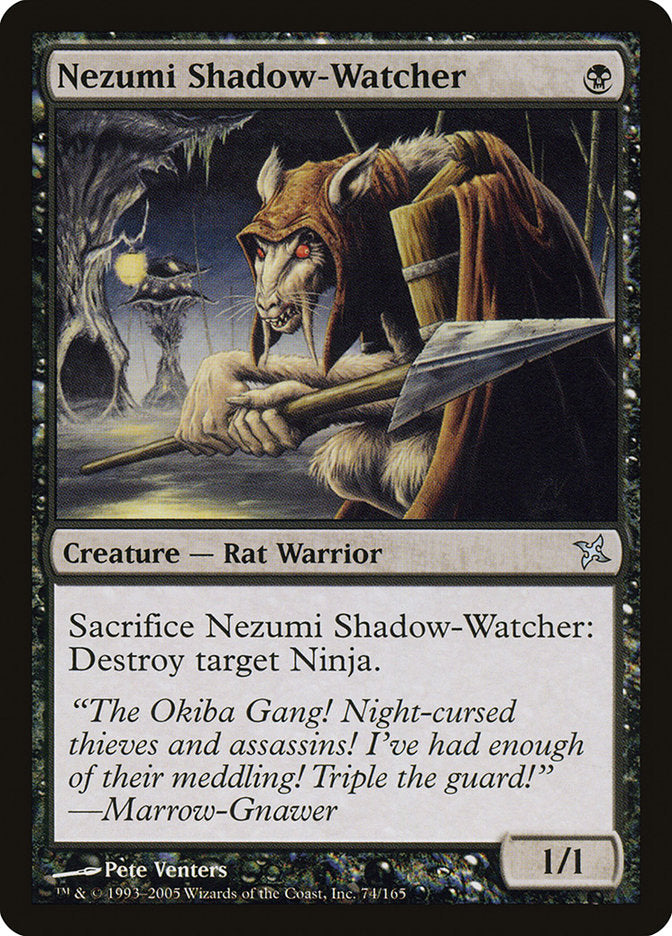 Nezumi Shadow-Watcher: Betrayers of Kamigawa