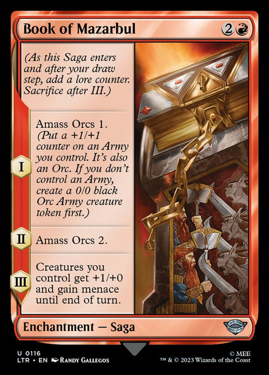 Book of Mazarbul - (Foil): The Lord of the Rings: Tales of Middle-earth