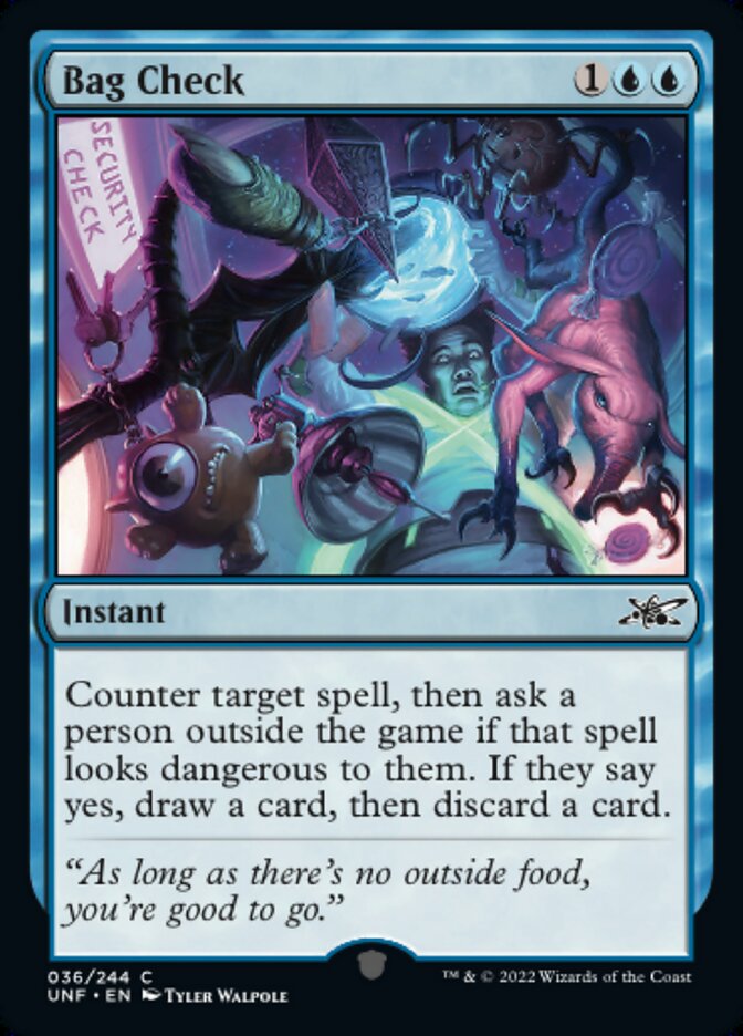 Bag Check - (Foil): Unfinity