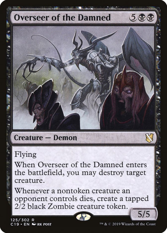 Overseer of the Damned: Commander 2019