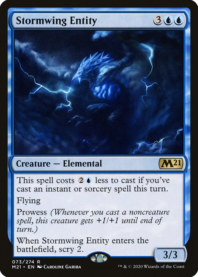 Stormwing Entity - (Foil): Core Set 2021