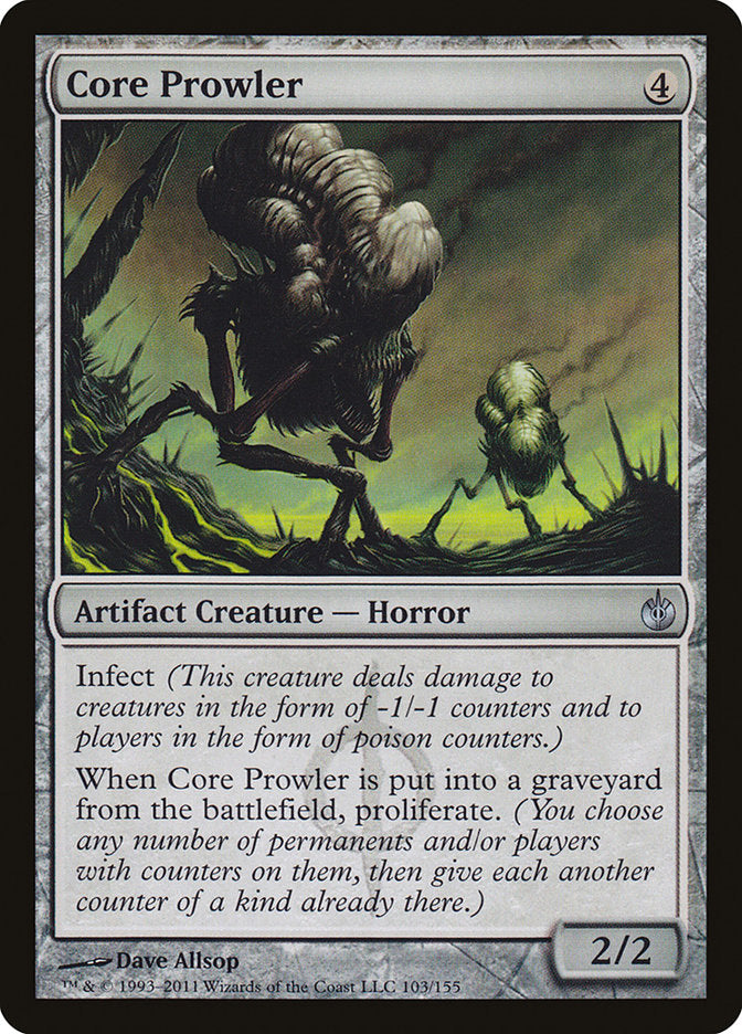 Core Prowler - (Foil): Mirrodin Besieged