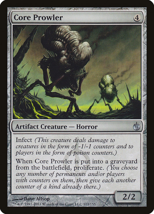 Core Prowler - (Foil): Mirrodin Besieged