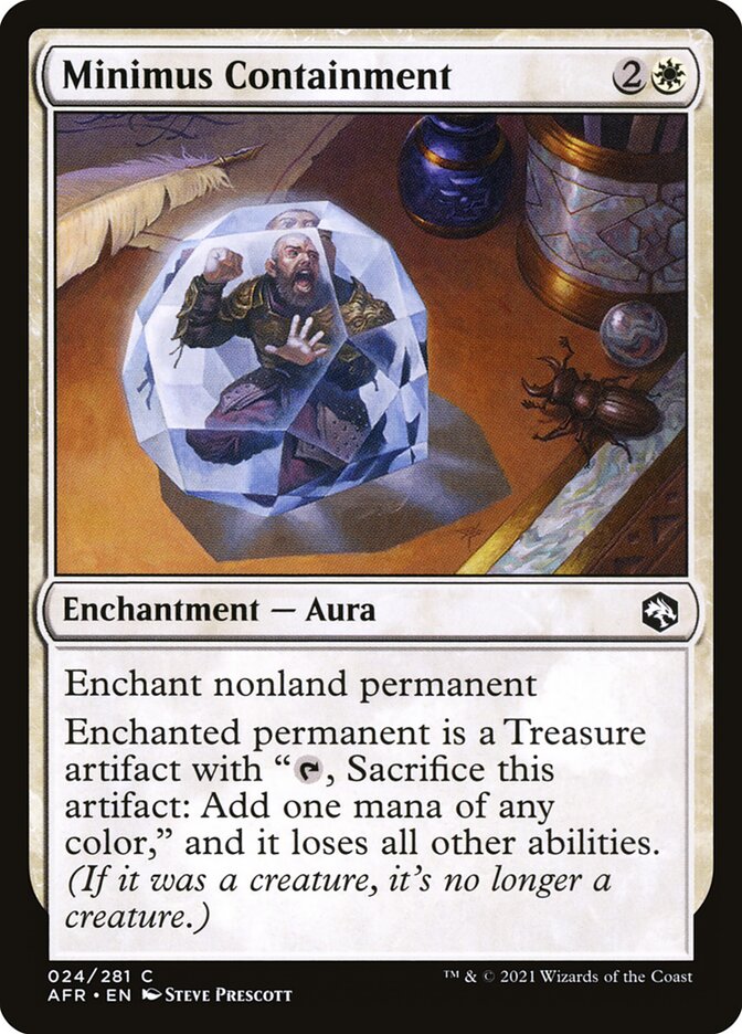 Minimus Containment - (Foil): Adventures in the Forgotten Realms