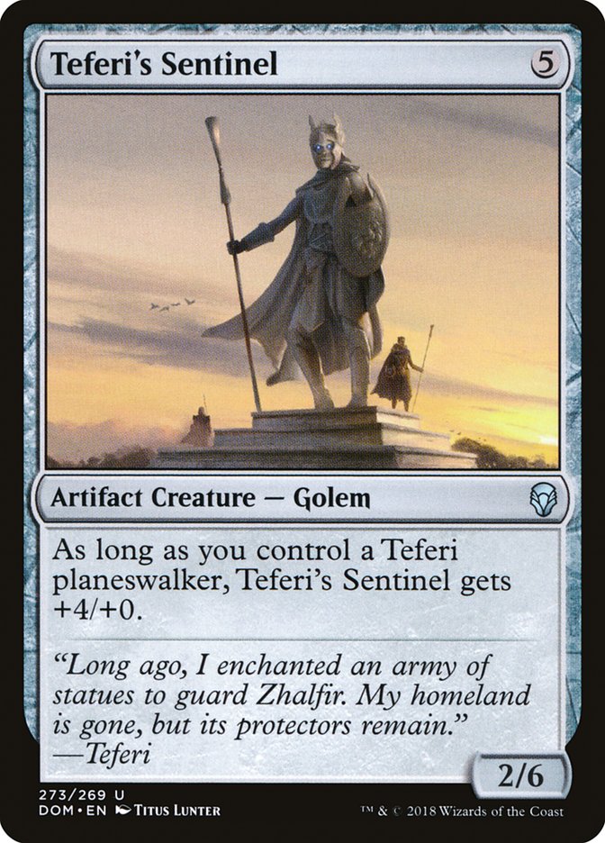 Teferi's Sentinel (Planeswalker Deck): Dominaria