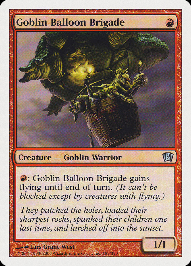 Goblin Balloon Brigade: Ninth Edition