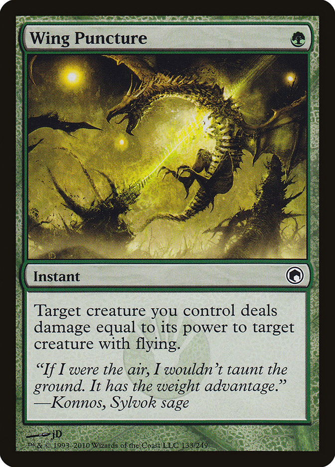 Wing Puncture: Scars of Mirrodin