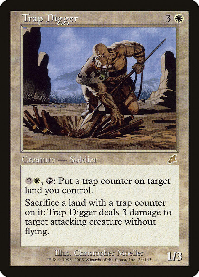 Trap Digger - (Foil): Scourge