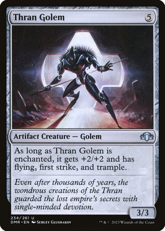 Thran Golem: Dominaria Remastered