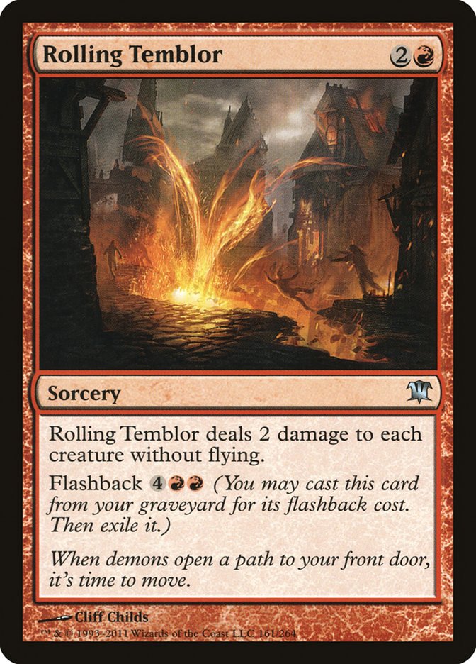 Rolling Temblor - (Foil): Innistrad