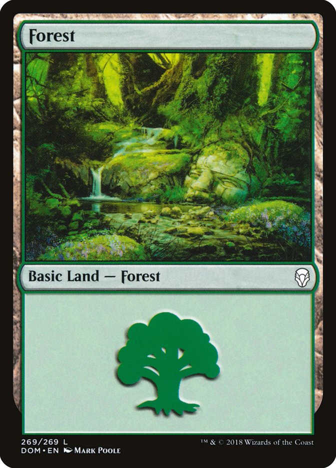 Forest (#269): Dominaria