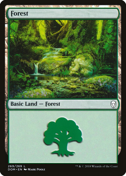 Forest (#269): Dominaria