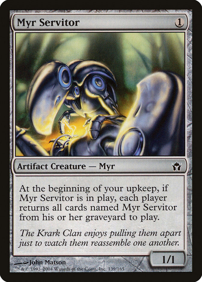 Myr Servitor: Fifth Dawn
