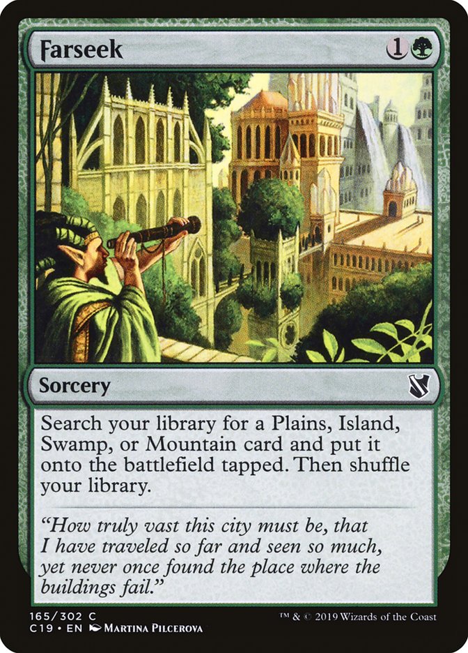 Farseek: Commander 2019