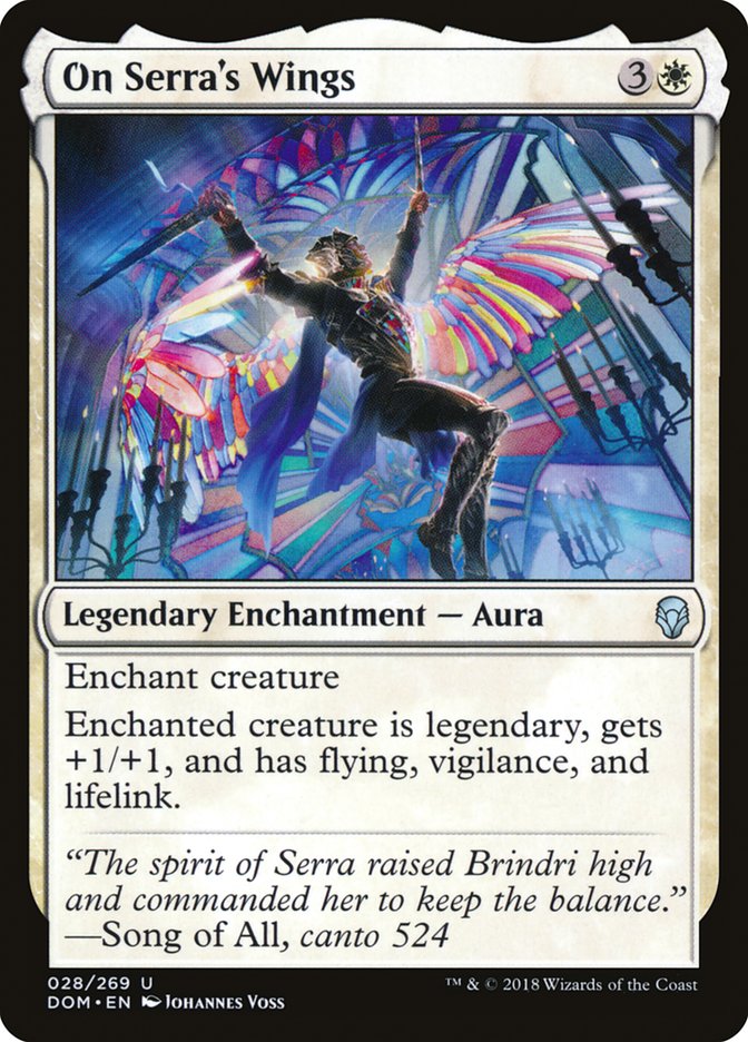 On Serra's Wings: Dominaria
