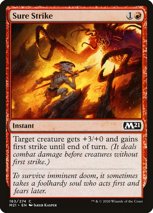 Sure Strike - (Foil): Core Set 2021