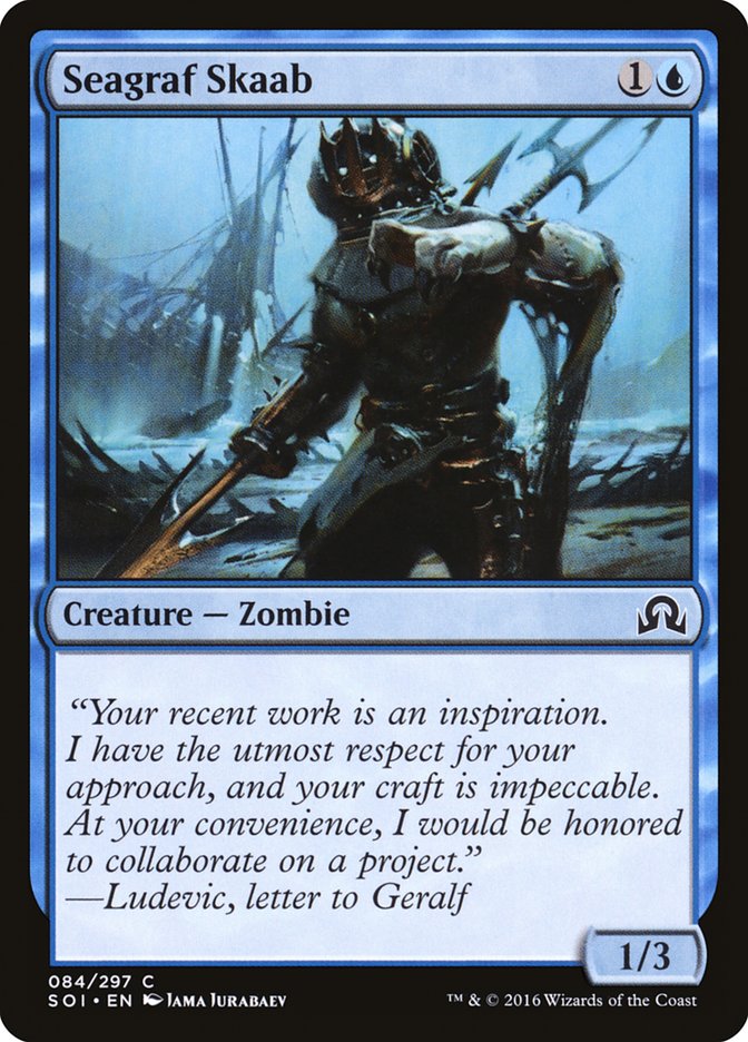 Seagraf Skaab - (Foil): Shadows over Innistrad