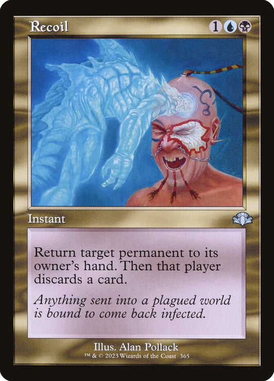 Recoil (Retro Frame): Dominaria Remastered