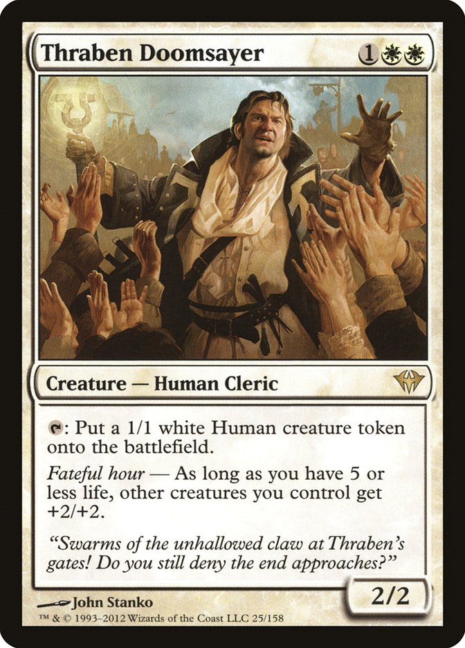 Thraben Doomsayer: Dark Ascension