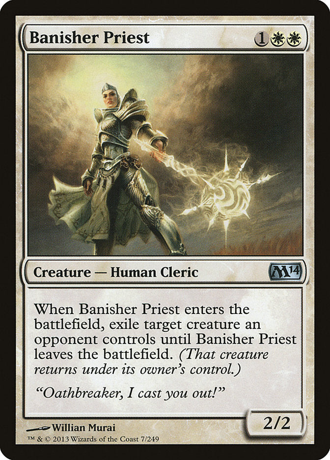 Banisher Priest - (Foil): Magic 2014